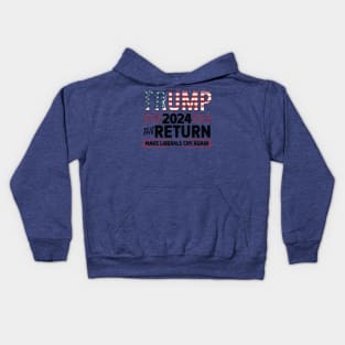 Trump 2024, Make Liberals Cry Again Kids Hoodie